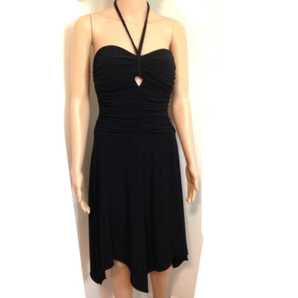 Laundry Shelli Segal halter dress sz 4